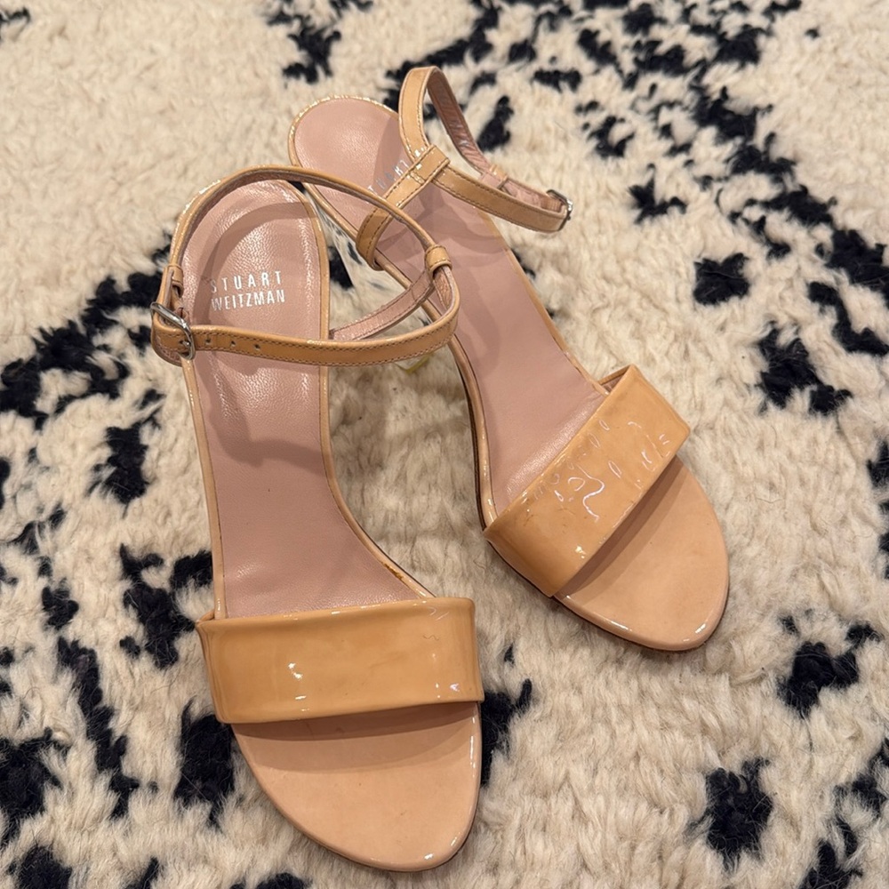 Vintage Stuart Weitzman Nude Heels